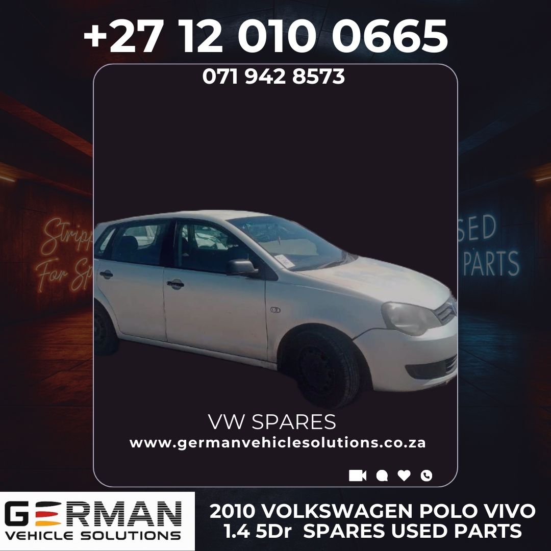 2010 Volkswagen Polo Vivo 1.4 5Dr – Breaking for Spares - Private Seller 2010 Volkswagen Polo Vivo 1.4 5Dr – Breaking for Spares - Private Seller