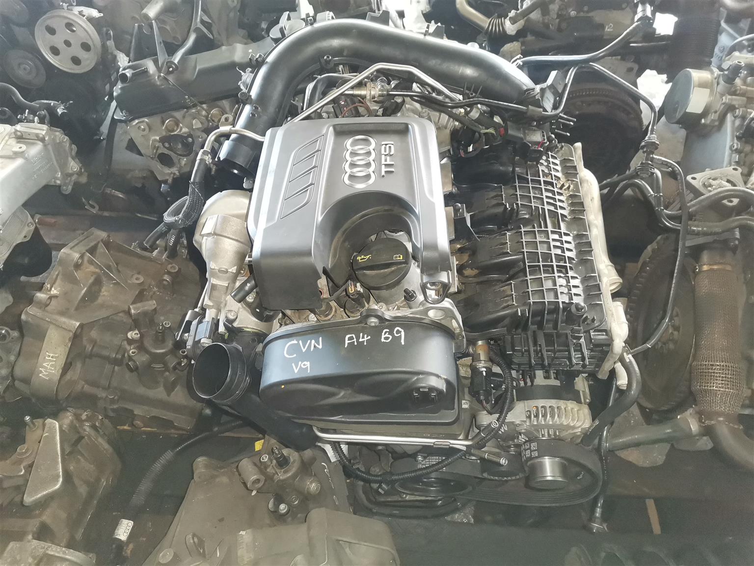 AUDI A4 B9 CVN 1.4 TFSI ENGINE FOR SALE ASK FOR SHEVANIE - Private Seller AUDI A4 B9 CVN 1.4 TFSI ENGINE FOR SALE ASK FOR SHEVANIE - Private Seller