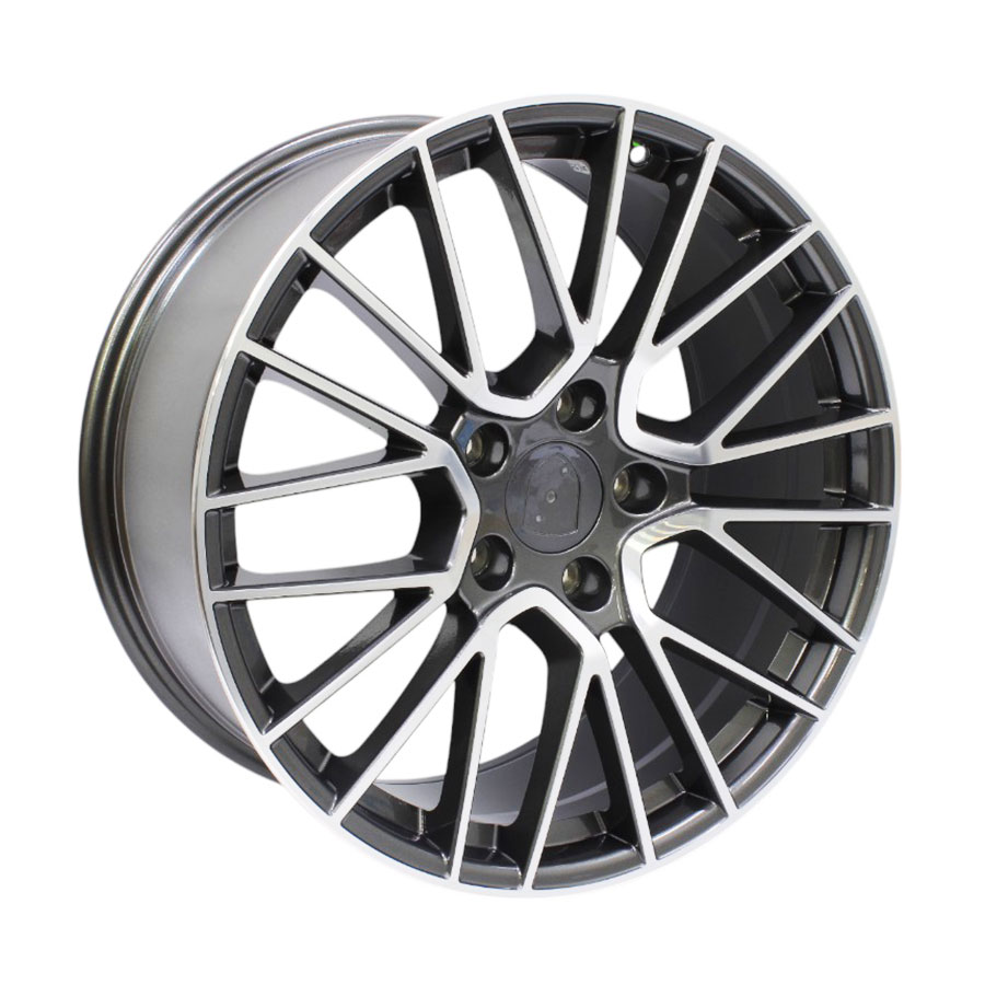 20″ EVO EV-PRSCH 5/130 Grey Alloy Wheels
