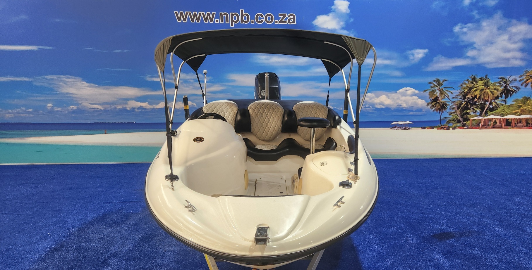 SENSATION 1450 SPORT ON TRAILER 90 HP MERCURY TRIM