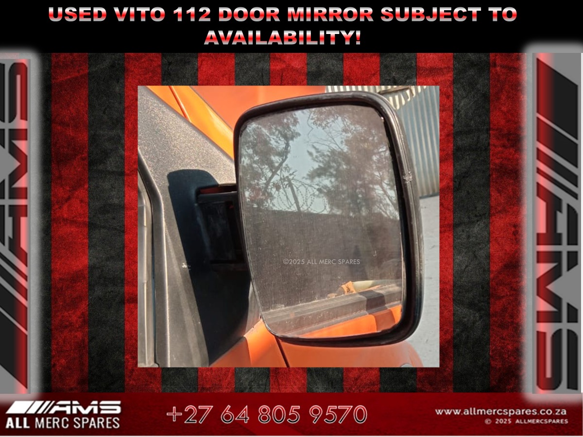 Used Mercedes Vito 112 Door Mirrors – For Sale - Private Seller Used Mercedes Vito 112 Door Mirrors – For Sale - Private Seller