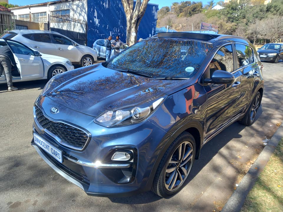 2020 KIA SPORTAGE 2.0 CRDI DIESEL, AUTOMATIC, NAVY BLUE COLOR, MILEAGE 88000KMS