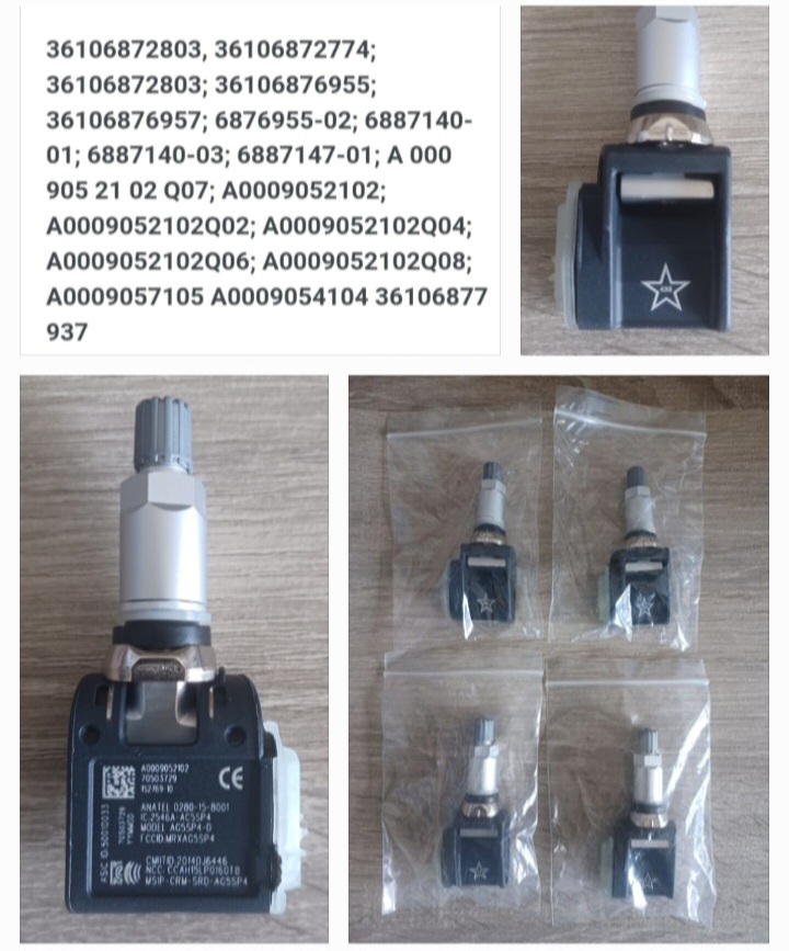Bmw TPMS tyre pressure sensors and valves - Private Seller Bmw TPMS tyre pressure sensors and valves - Private Seller