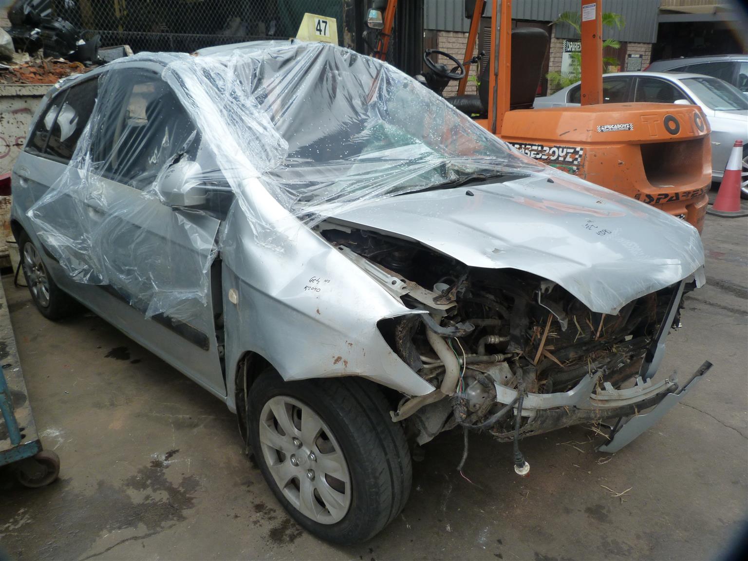 Hyundai Getz 1.4 Manual Silver - 2008 STRIPPING FOR SPARES - Private Seller Hyundai Getz 1.4 Manual Silver - 2008 STRIPPING FOR SPARES - Private Seller