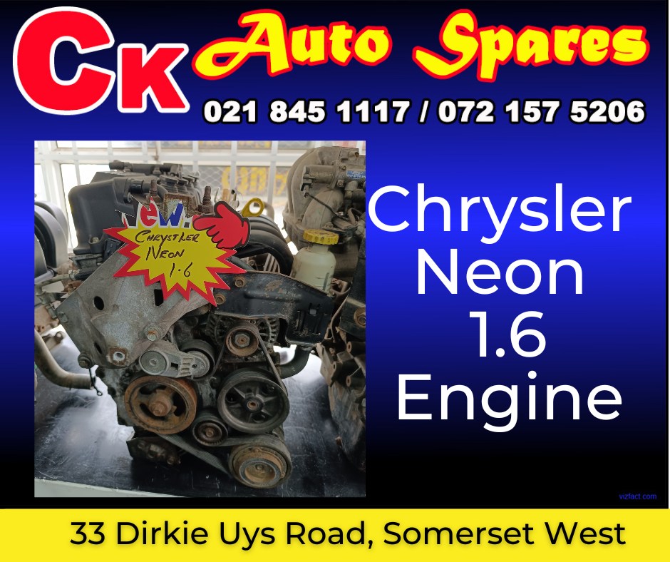 Chrysler Neon 1.6 engine for sale - Private Seller Chrysler Neon 1.6 engine for sale - Private Seller