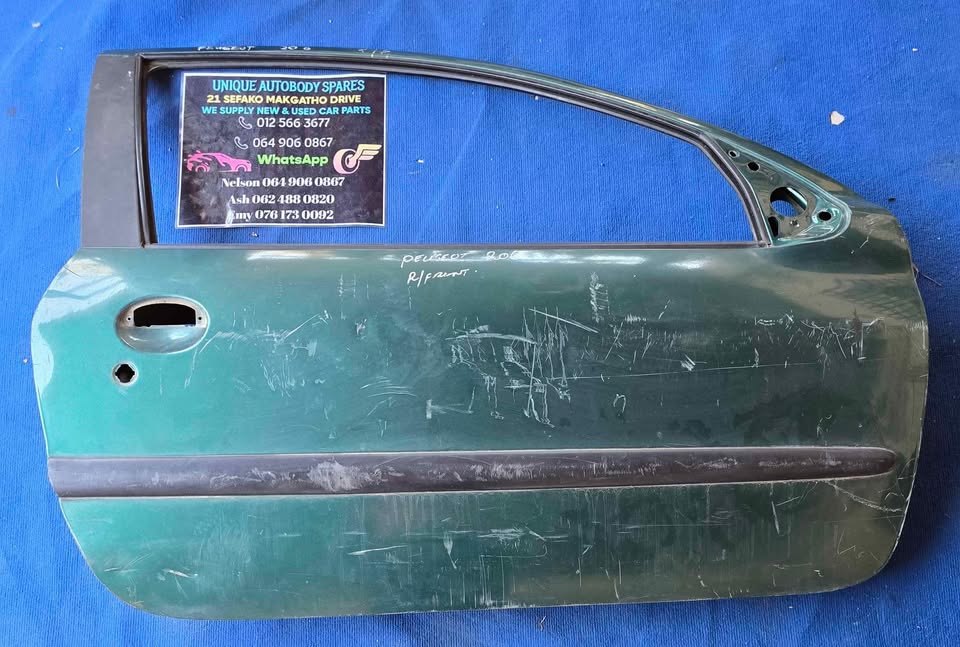 Peugeot 206 Right Front Door Peugeot 206 Right Front Door