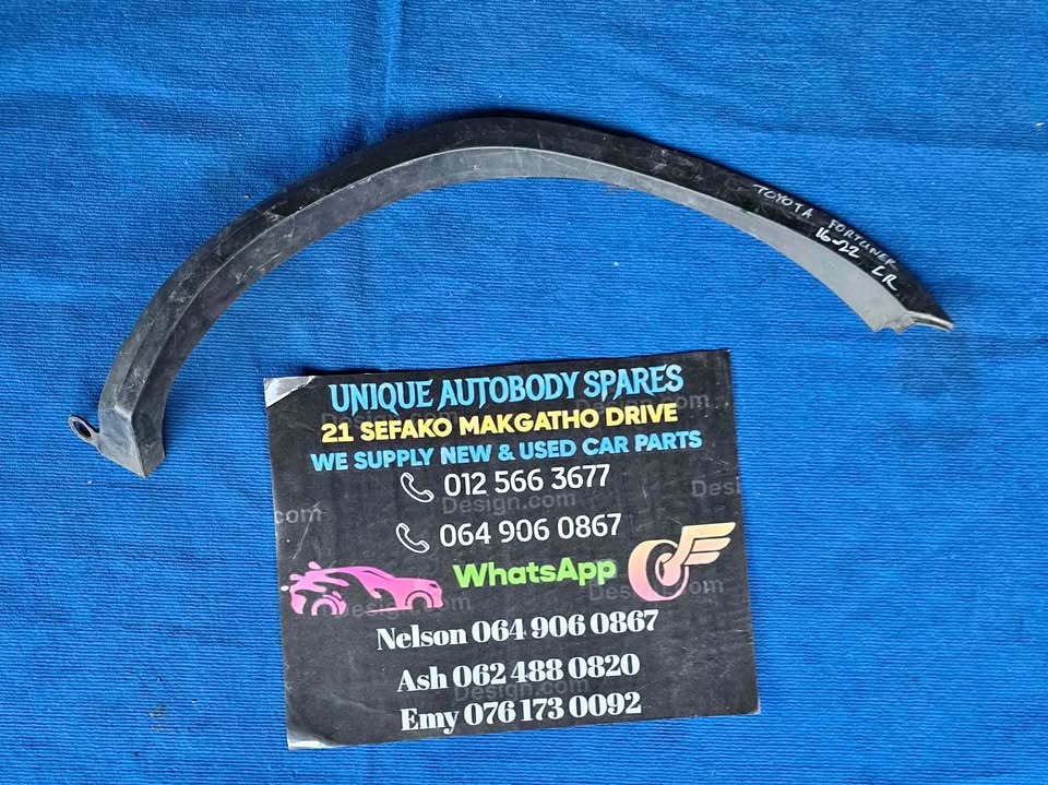 Toyota Fortuner Left Back Rear Wheel Arch Toyota Fortuner Left Back Rear Wheel Arch