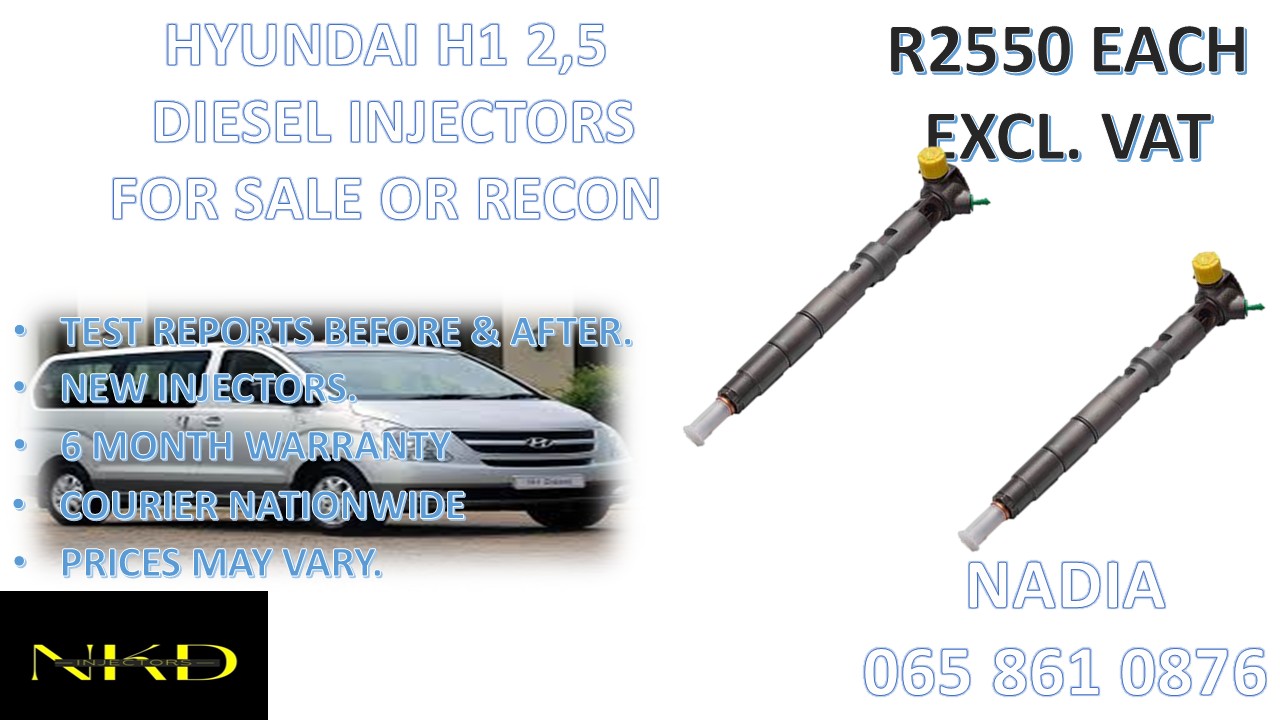 DIESEL INJECTORS FOR SALE FOR HYUNDAI H1 DELPHI - NATIONWIDE - Private Seller DIESEL INJECTORS FOR SALE FOR HYUNDAI H1 DELPHI - NATIONWIDE - Private Seller