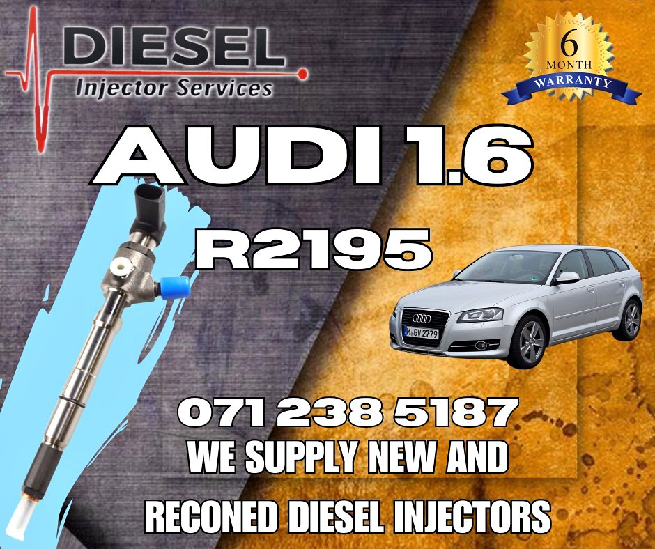 AUDI 1.6 DIESEL INJECTORS FOR SALE OR RECON - Private Seller AUDI 1.6 DIESEL INJECTORS FOR SALE OR RECON - Private Seller