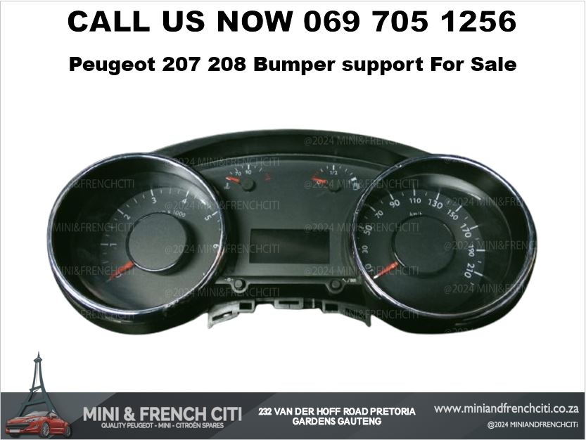 PEUGEOT 207 INSTRUMENT CLUSTER FOR SALE – TESTED OEM UNIT - Private Seller