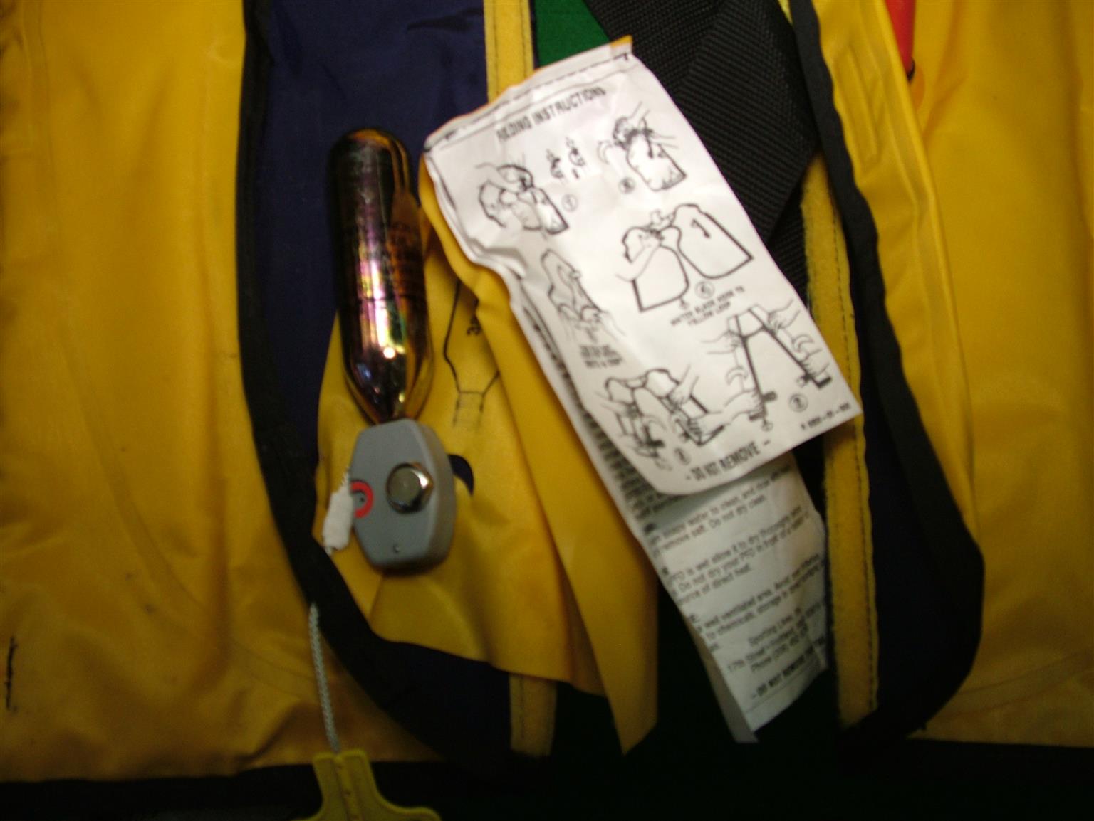 Safety Harness Seat & Life Jacket