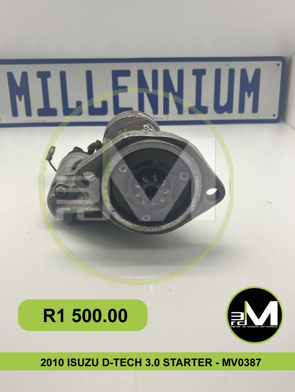 2010 ISUZU D-TECH 3.0 STARTER - MV0387 - Private Seller 2010 ISUZU D-TECH 3.0 STARTER - MV0387 - Private Seller