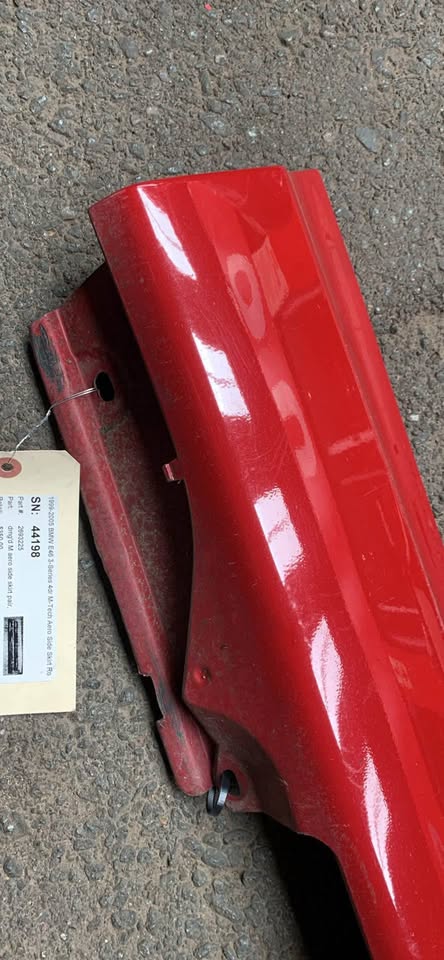 BMW E46 M-tech aero side skirt