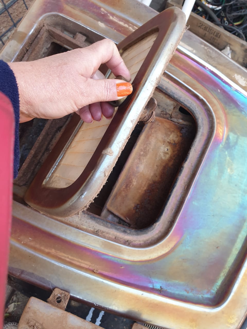 Essie Heater Antique
