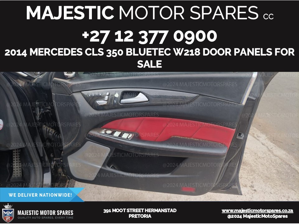 2014 mercedes cls 350 bluetec w218 door panels for sale - Private Seller