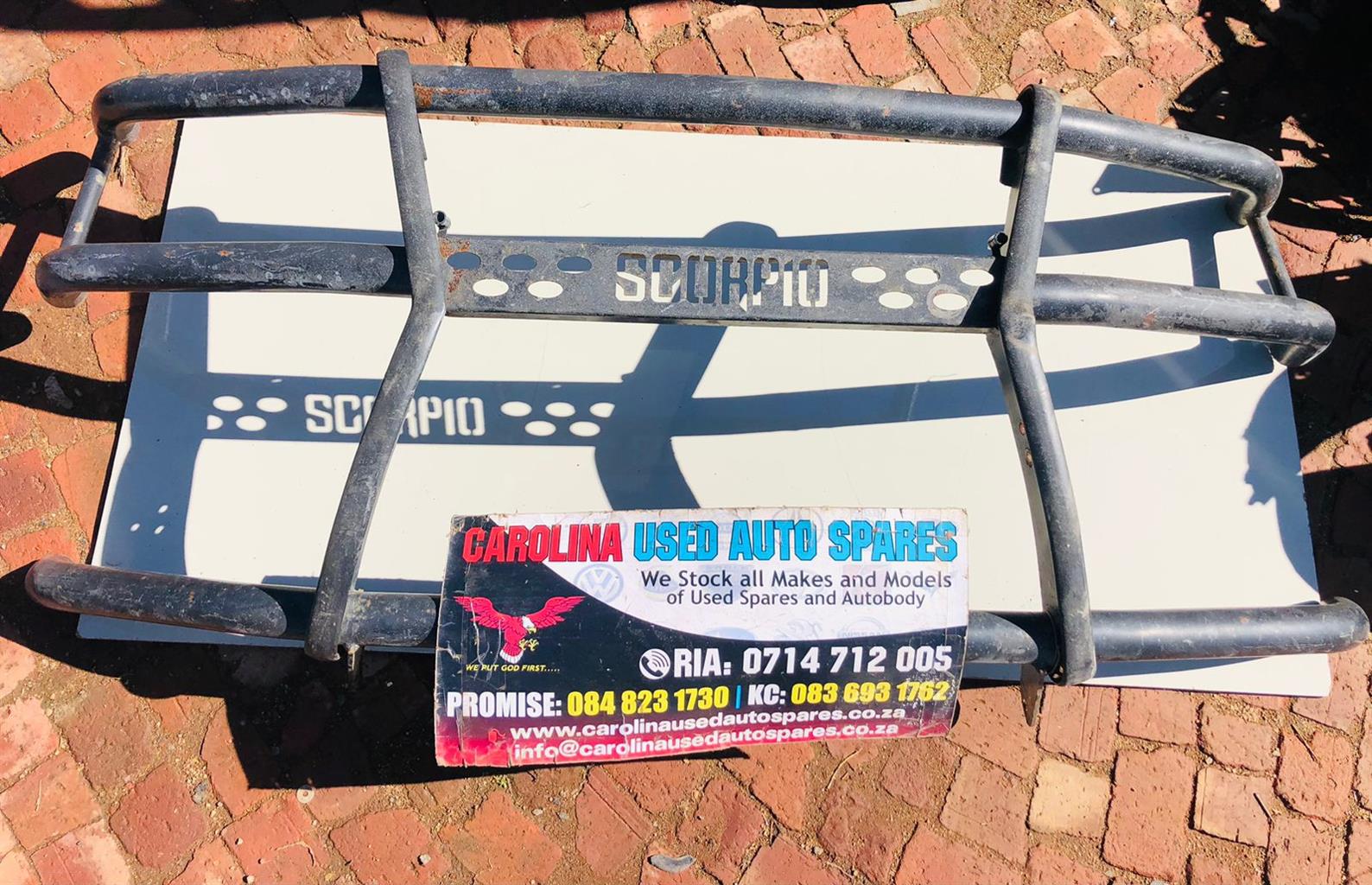 Mahindra Scorpio S10/S11 bush bar - Private Seller Mahindra Scorpio S10/S11 bush bar - Private Seller