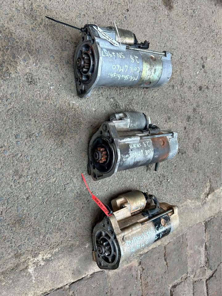 Mitsubishi Colt 4M40 2.8 Starter motors Available @Circle 7 Used Parts Call or WhatsApp - Private Seller