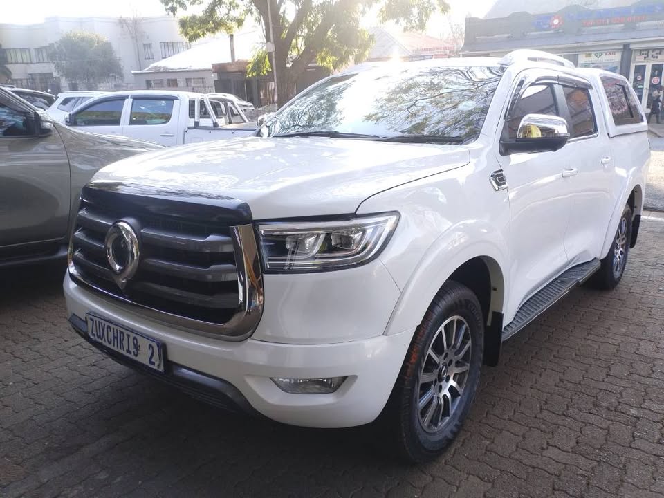 2024 GWM P SERIES 2,0 DOUBLE CAB 4X4 ,CANOPY AUTOMATIC