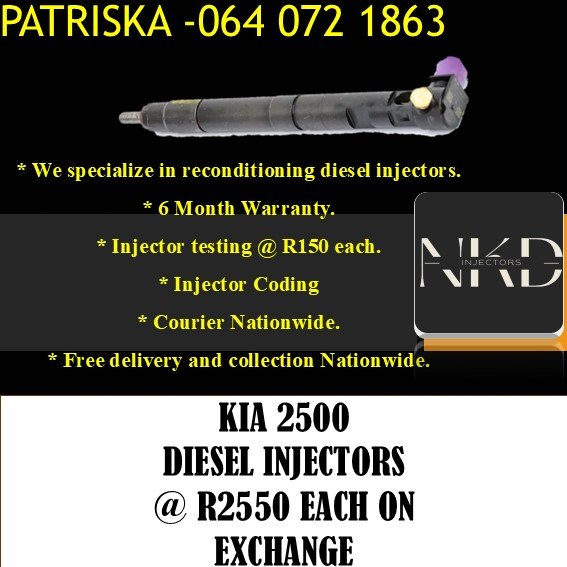 KIA 2500 DIESEL INJECTORS FOR SALE - Private Seller KIA 2500 DIESEL INJECTORS FOR SALE - Private Seller