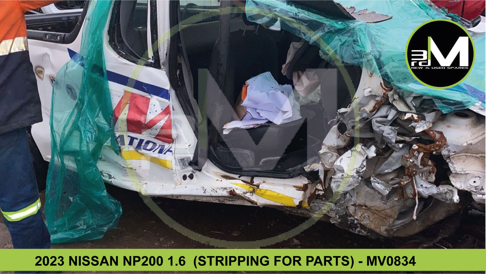 2023 NISSAN NP200 1.6 (STRIPPING FOR PARTS) - MV0834 - Private Seller 2023 NISSAN NP200 1.6 (STRIPPING FOR PARTS) - MV0834 - Private Seller