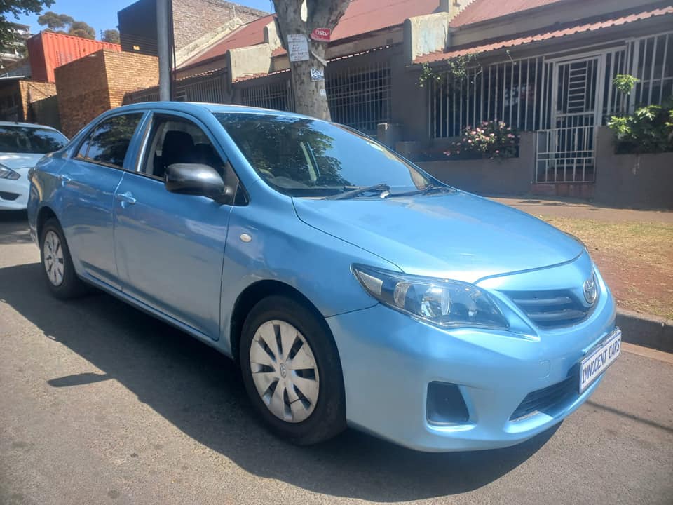 2017 TOYOTA COROLLA QUEST 1.6 PETROL, MANUAL, BLUE COLOR