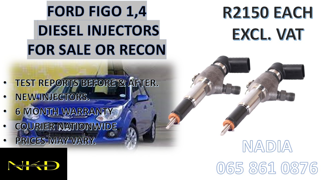 DIESEL INJECTORS FOR SALE FOR FORD FIGO 1,4 - Private Seller DIESEL INJECTORS FOR SALE FOR FORD FIGO 1,4 - Private Seller