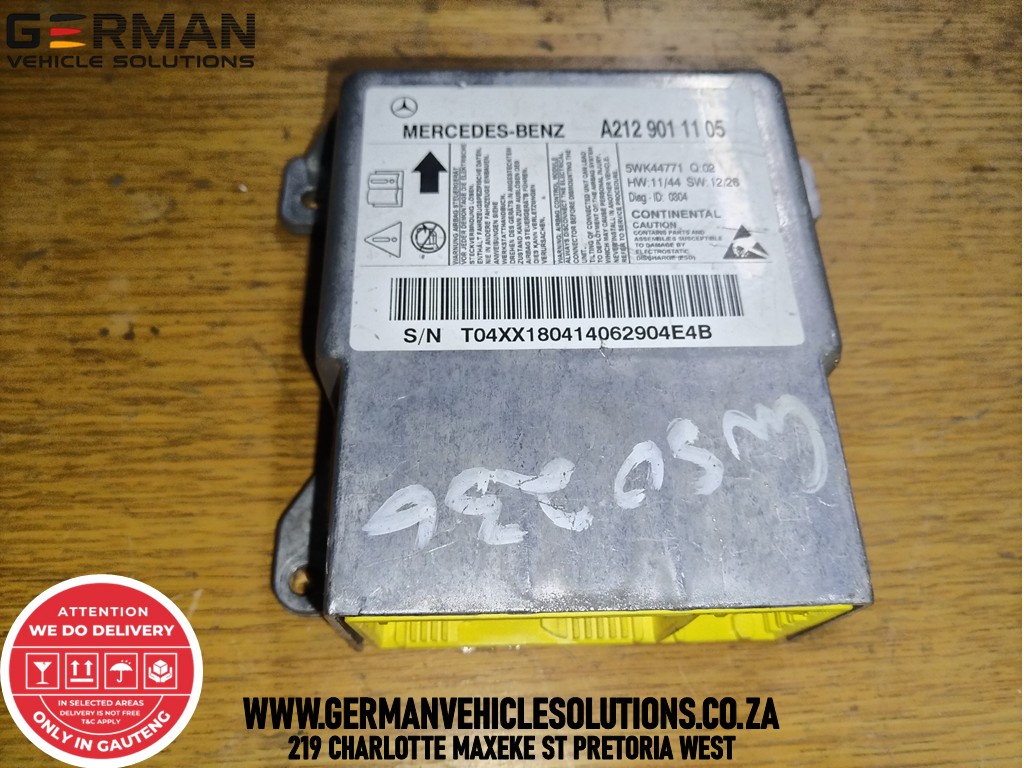 Mercedes e200 w212 airbag control module for sale