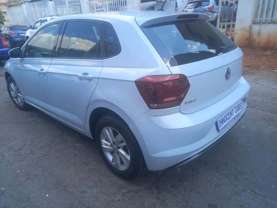 2021 VW POLO 8 TSI COMFORTLINE 1.0 PETROL, WHITE COLOUR, MILEAGE 55000KM