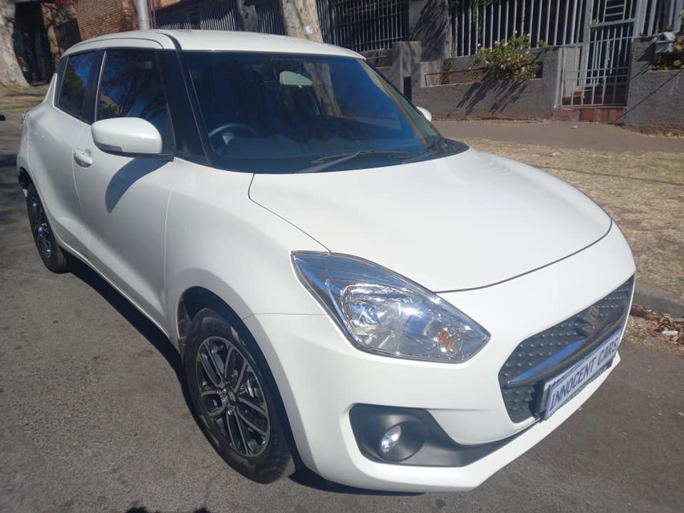 2022 SUZUKI SWIFT 1.4 GLS PETROL ENGINE, AUTOMATIC, WHITE COLOR, MILEAGE