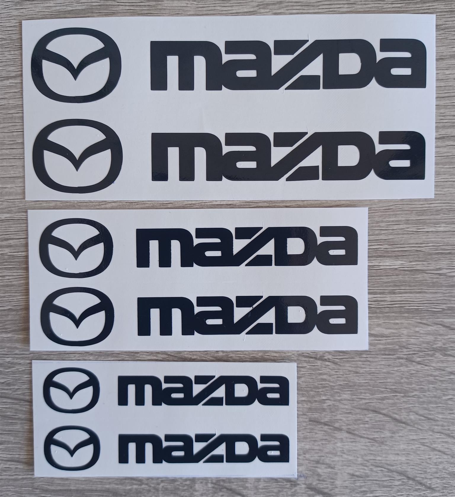 Mazda brake caliper stickers decals sets - Private Seller Mazda brake caliper stickers decals sets - Private Seller