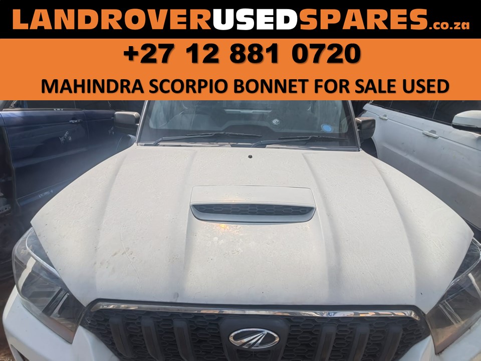 Mahindra Scorpio bonnet for sale used Mahindra Scorpio bonnet for sale used