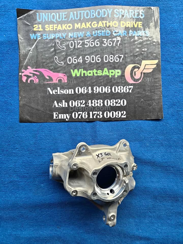 BMW X3 G01 Left Front Knuckle Bearing Carrier - Private Seller BMW X3 G01 Left Front Knuckle Bearing Carrier - Private Seller