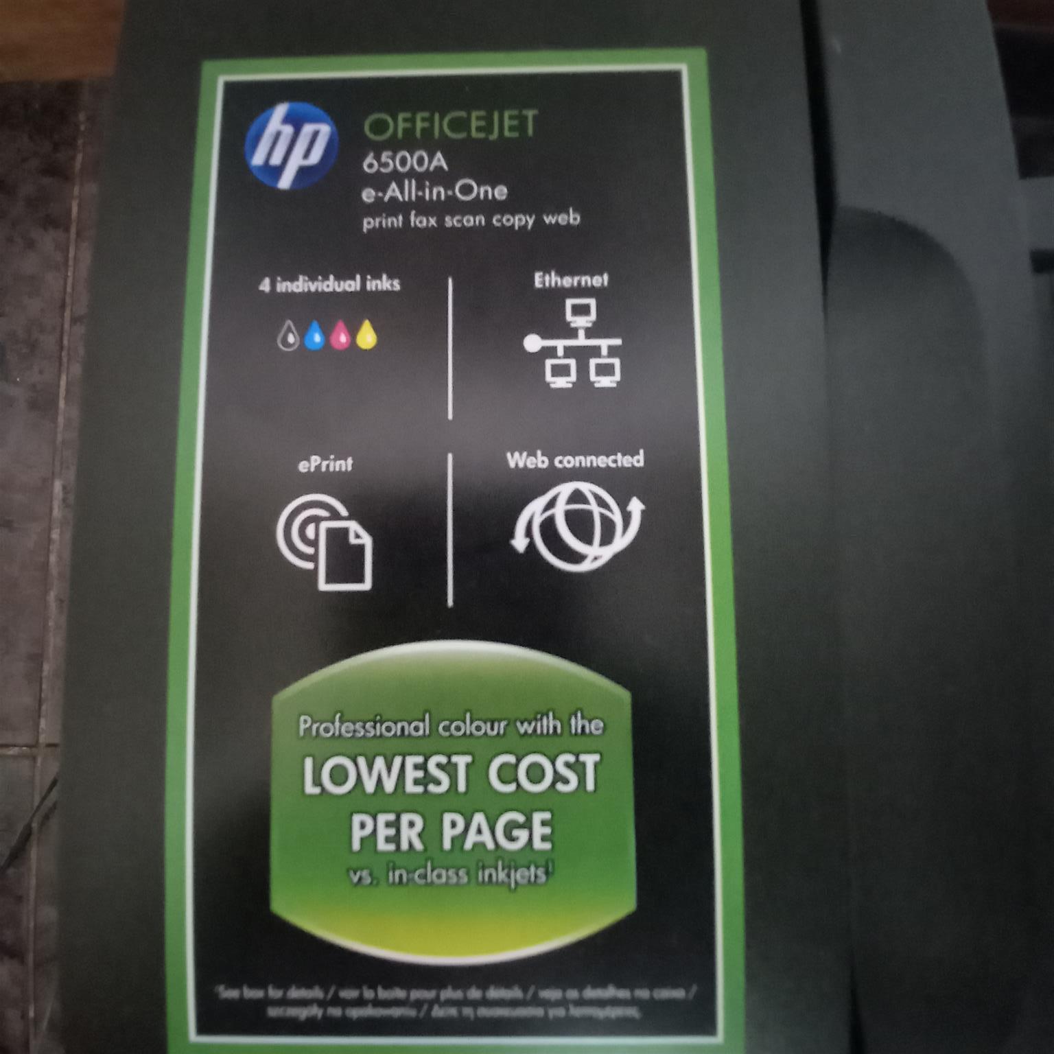 HP Officejet 6500A All in One Printer