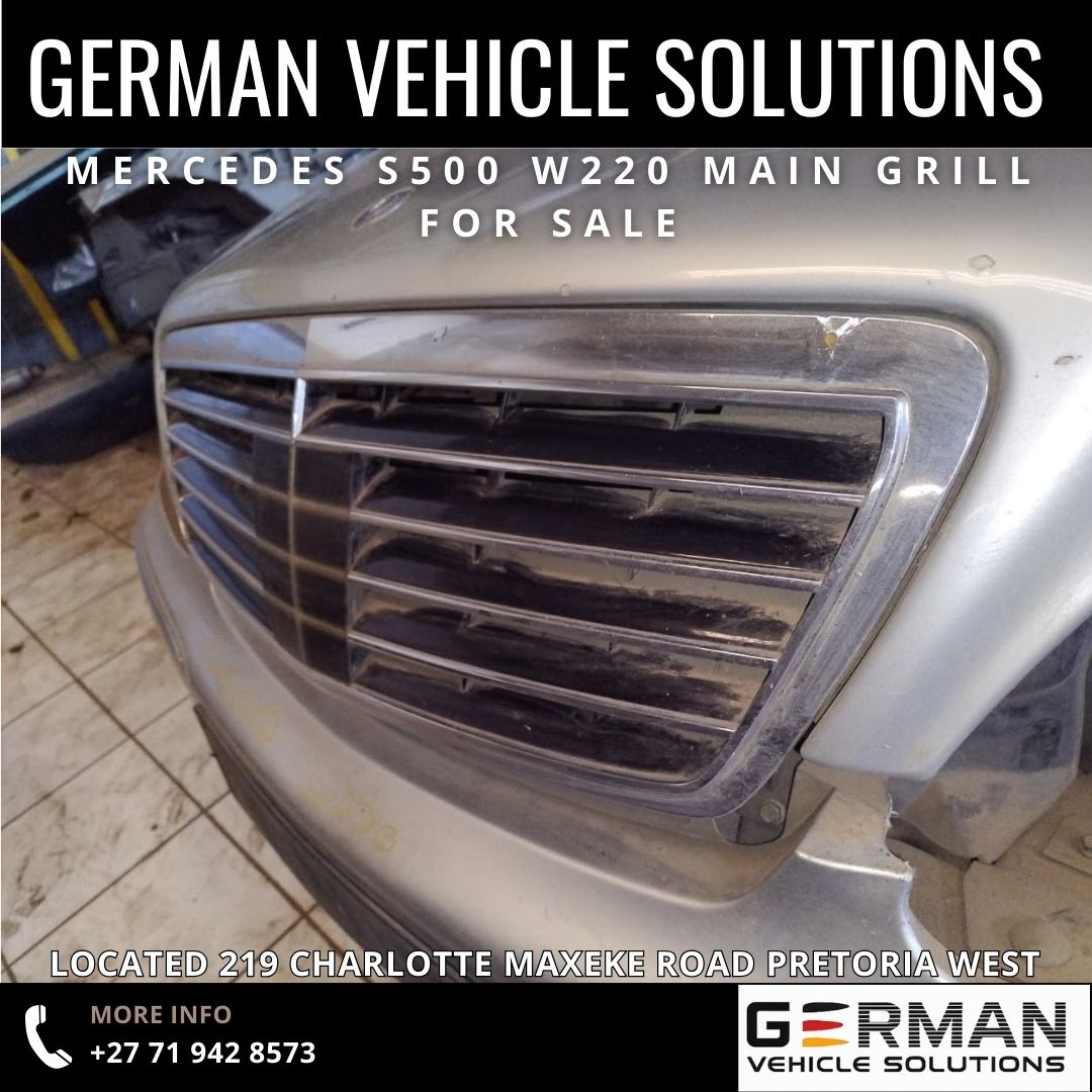 Mercedes Benz S500 main grill for sale used W220 - Private Seller Mercedes Benz S500 main grill for sale used W220 - Private Seller