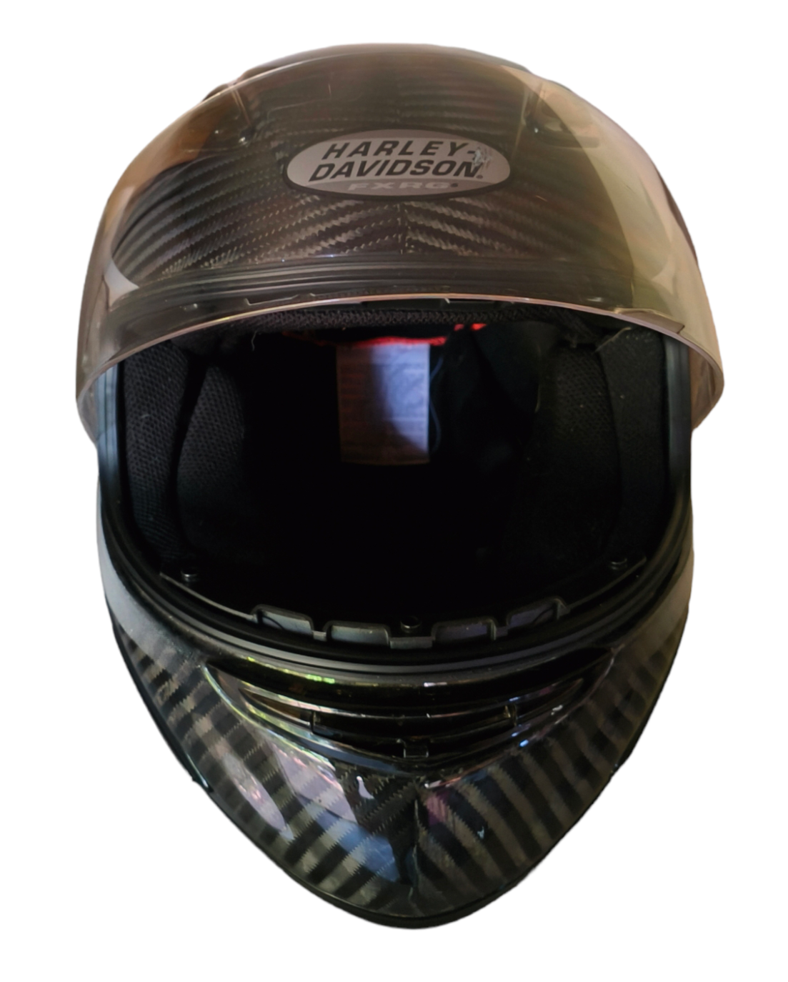 Harley davidson fxrg sales carbon fiber helmet