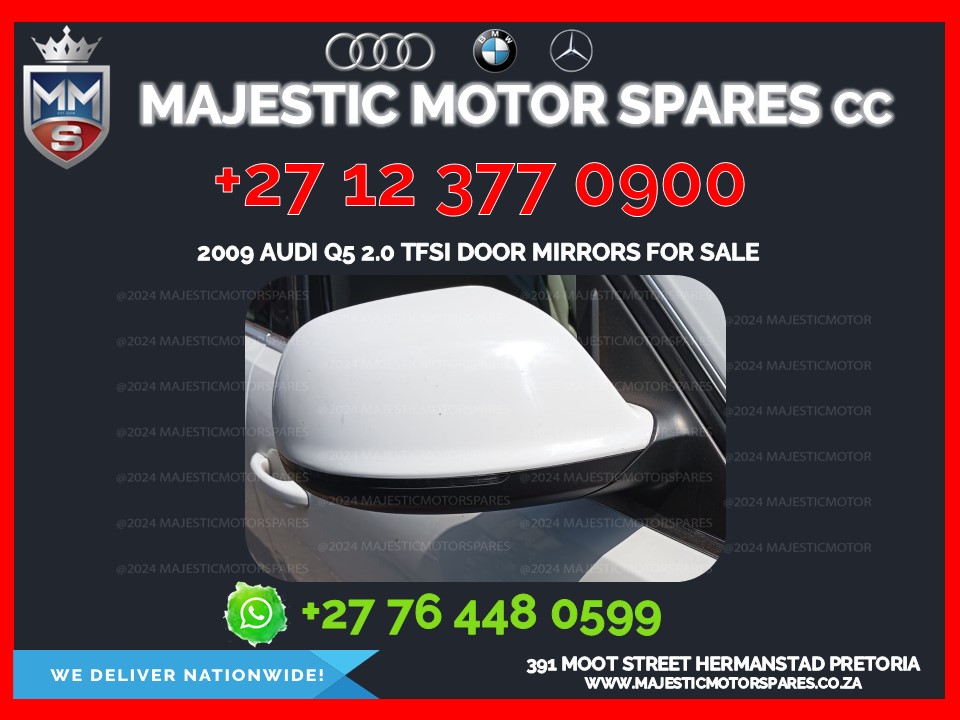 2009 audi q5 2.0 tfsi door mirrors for sale - second-hand genuine parts - Private Seller 2009 audi q5 2.0 tfsi door mirrors for sale - second-hand genuine parts - Private Seller
