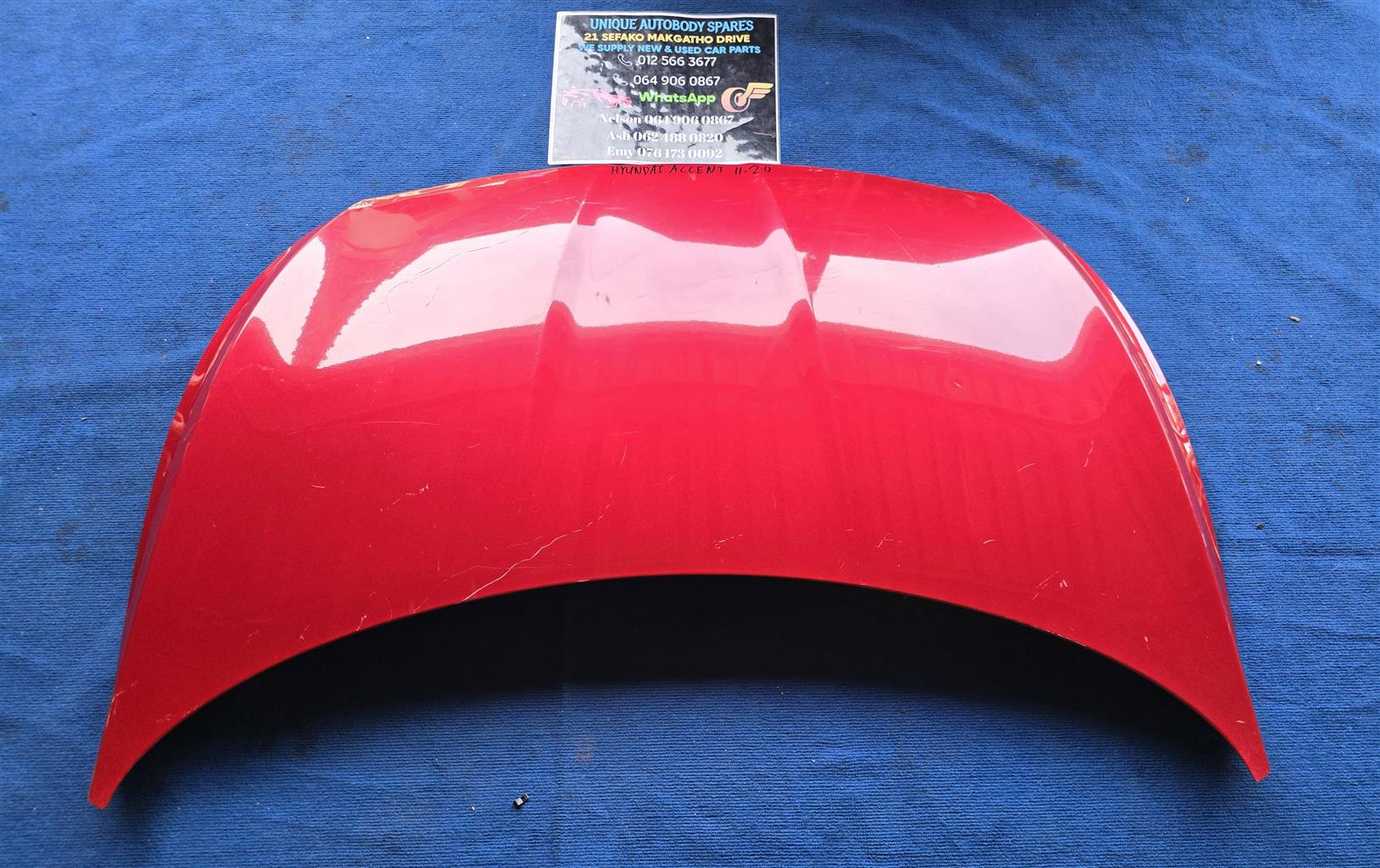 Hyundai Accent Bonnet 11-2014