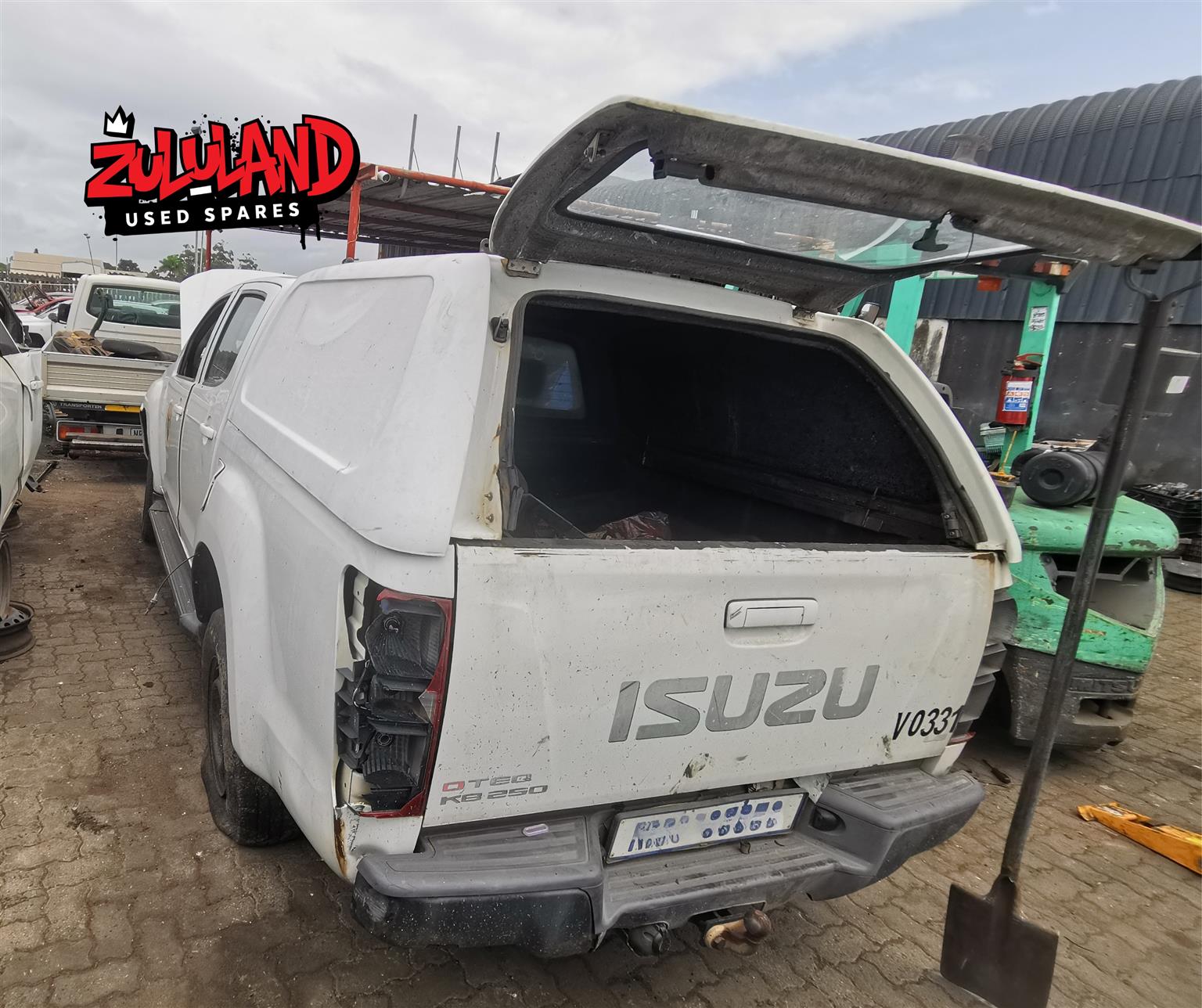 2015 Isuzu D-Max KB250D D-Tec 4x4 - Available for Spares
