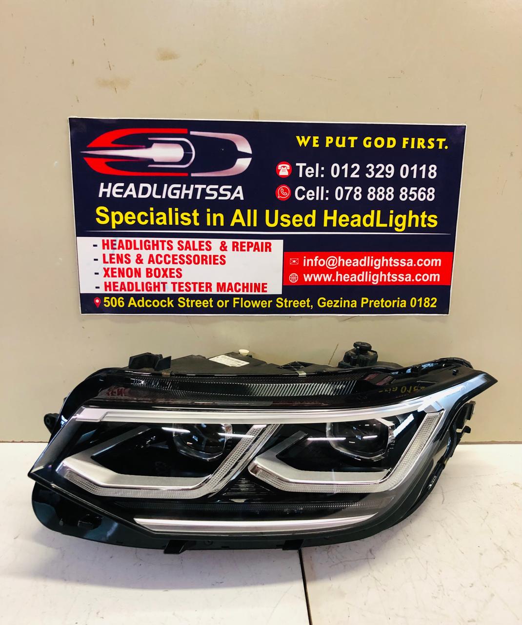 VW Tiguan R-line (IQ light) left side Matrix LED headlight - Private Seller VW Tiguan R-line (IQ light) left side Matrix LED headlight - Private Seller