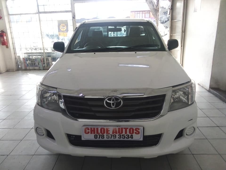 2008 TOYOTA HILUX 2.5 LOWBASE SINGLE CAB MANUAL WHITE DIESEL 115.000KM