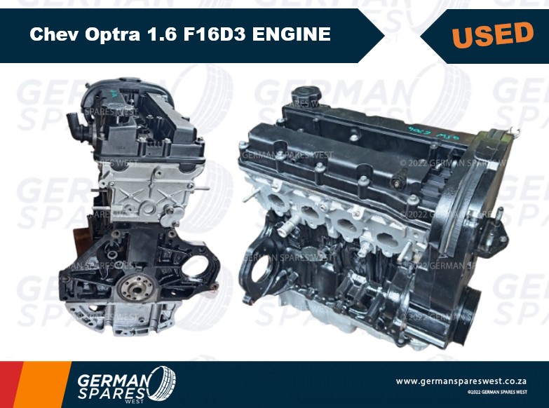 Chev Optra 1.6 USED F16D3 Engine for sale - Private Seller Chev Optra 1.6 USED F16D3 Engine for sale - Private Seller