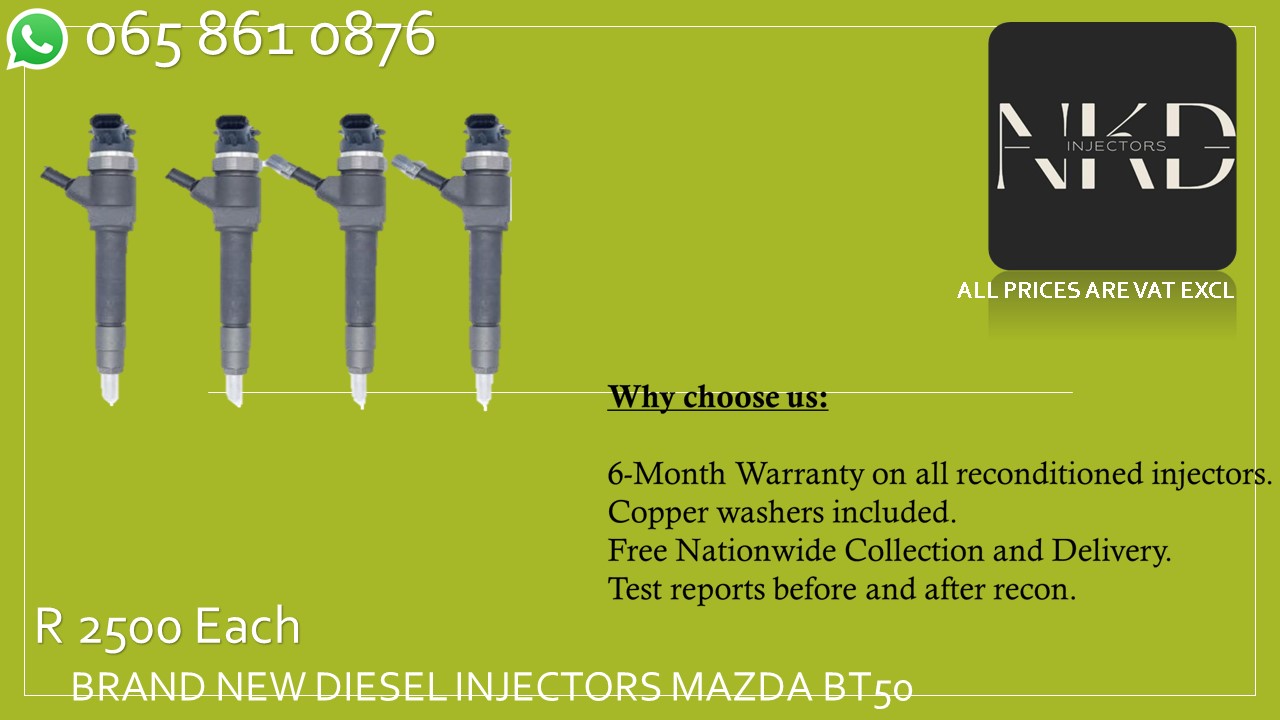 NEW BT50 MAZDA INJECTORS FOR SALE - Private Seller NEW BT50 MAZDA INJECTORS FOR SALE - Private Seller