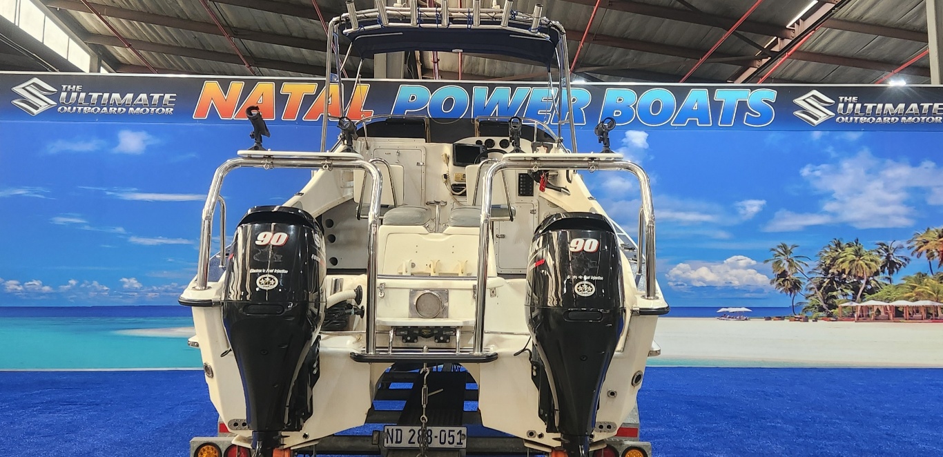 KINGCAT 170 ON TRAILER 2 X 90 HP SUZUKI 4 STROKES