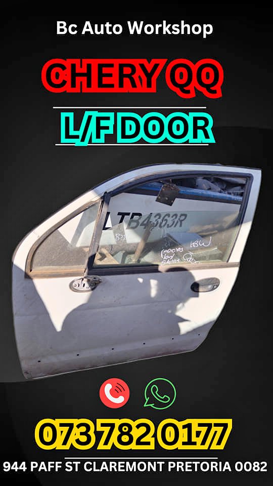 Chery QQ L/F door Call or WhatsApp me - Private Seller Chery QQ L/F door Call or WhatsApp me - Private Seller