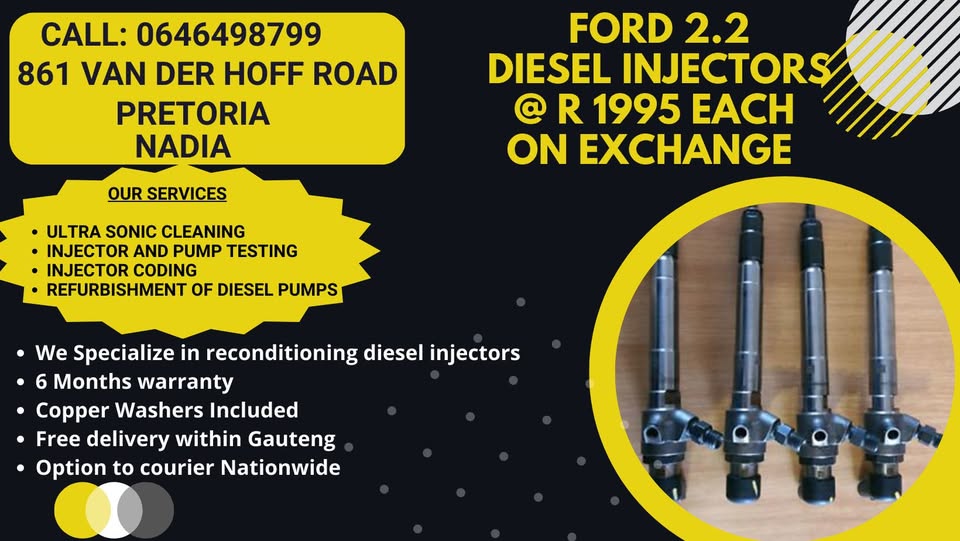 FORD 2.2 DIESEL INJECTORS - Private Seller FORD 2.2 DIESEL INJECTORS - Private Seller
