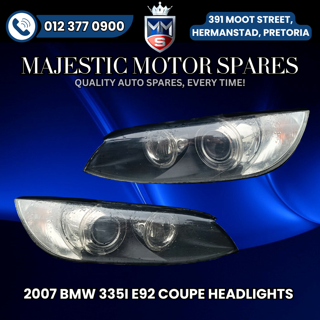 2007 BMW 335i E92 Coupe Headlights for Sale – Used - Private Seller 2007 BMW 335i E92 Coupe Headlights for Sale – Used - Private Seller