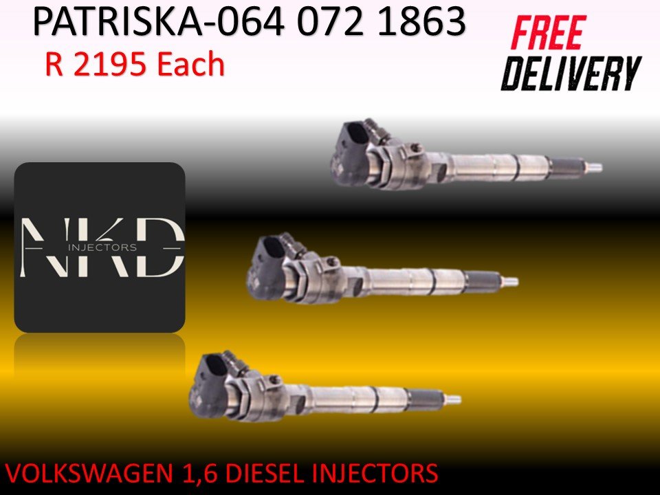 AUDI & VOLKSWAGEN 1.6 DIESEL INJECTORS - Private Seller AUDI & VOLKSWAGEN 1.6 DIESEL INJECTORS - Private Seller