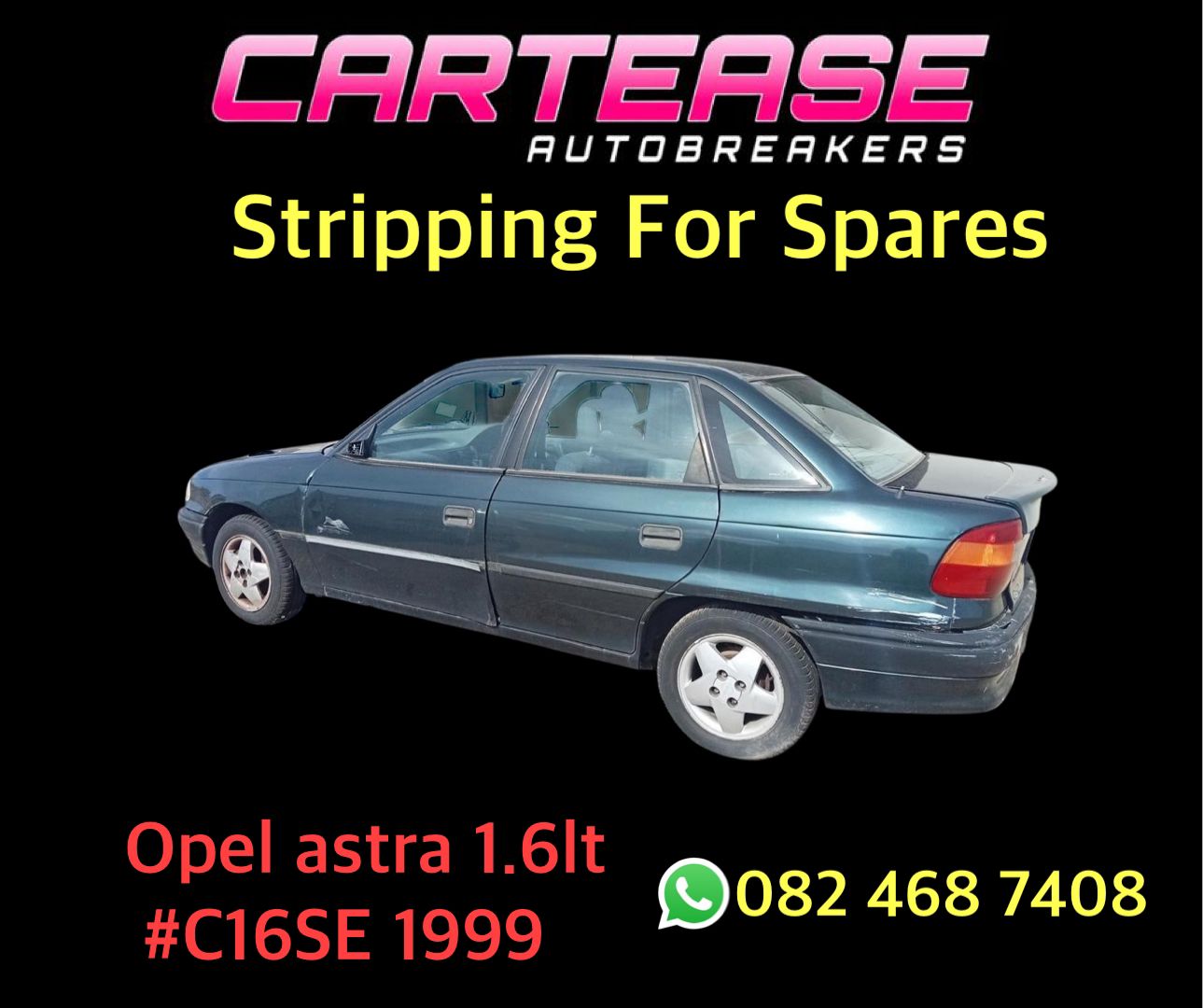 1999 Opel Astra 1.6 #C16SE Stripping For Spares - Private Seller