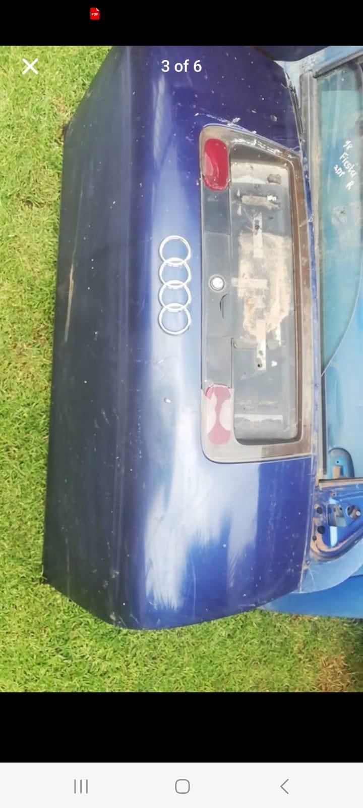 AUDI A6 C5 BODY PARTS - Private Seller