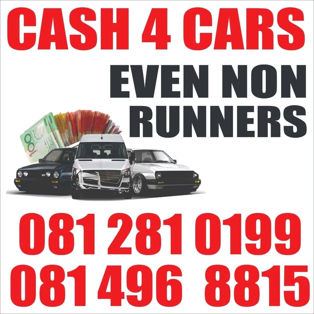 CASH FOR CARS AND BAKKIES EVEN NON RUNNERS 